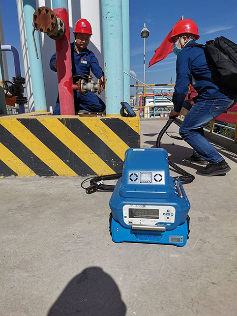 陜西北元化工集團(tuán)揮發(fā)性有機(jī)物現(xiàn)場測(cè)試