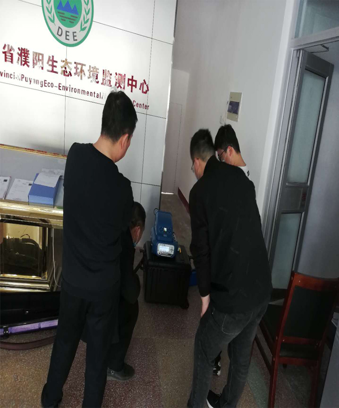 濮陽市監(jiān)測(cè)站國(guó)產(chǎn)便攜式非甲烷總烴分析儀順利交貨